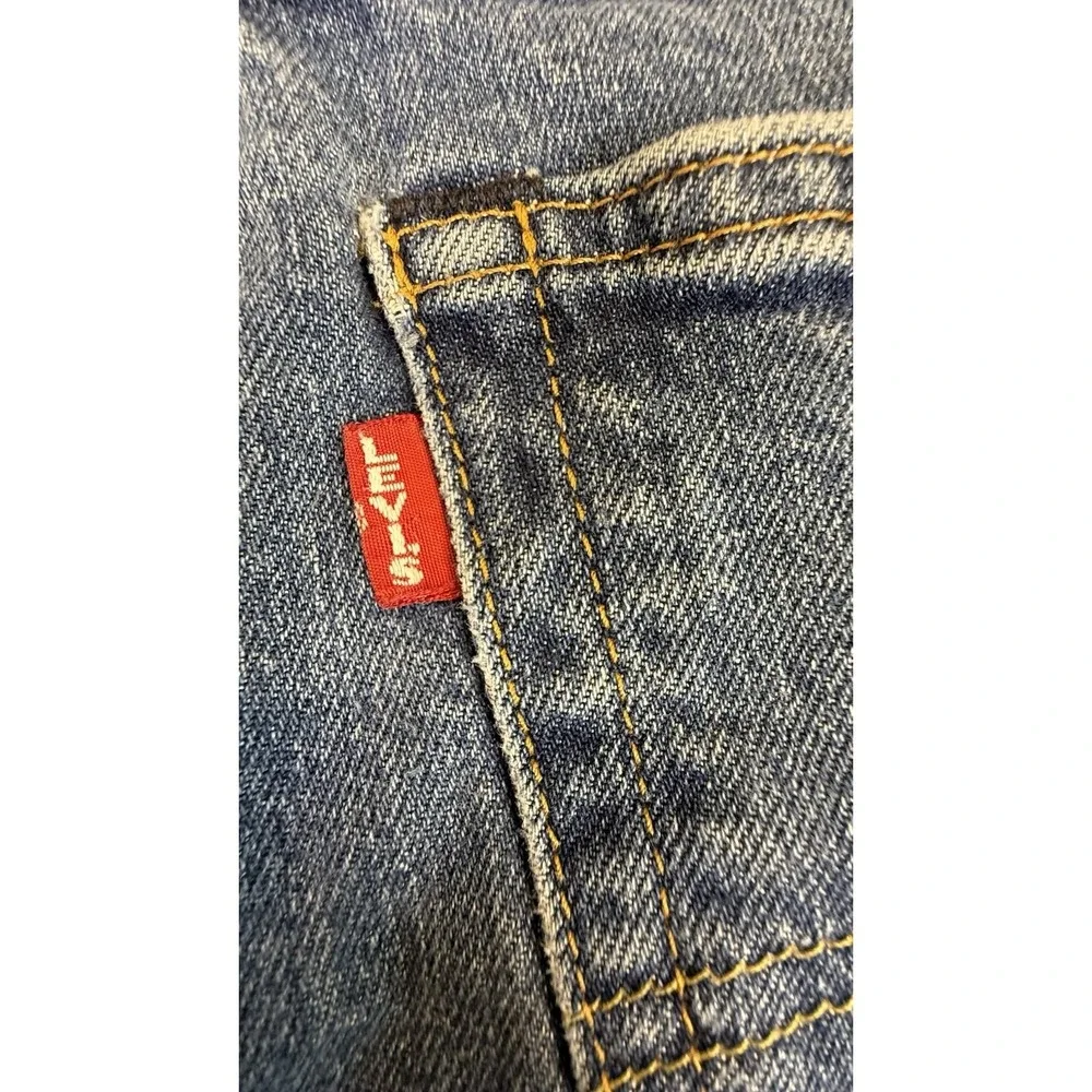 Vintage Levi's Premium 514 Straight Fit Jeans‎ Men 34x32 Medium Wash Denim